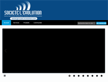 Tablet Screenshot of groupe-evolution.com